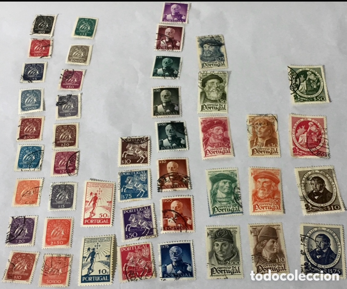 Selos: Sellos Portugueses. A&ntilde;os 1943-1945.