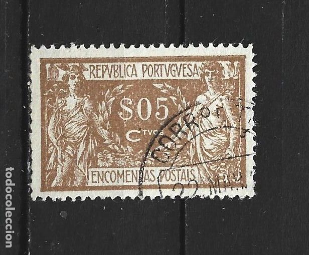 Sellos: PORTUGAL PAQUETES POSTALES YVERT NUM. 3 USADO