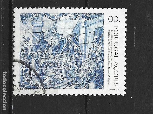 Sellos: AZORES YVERT NUM. 434 USADO