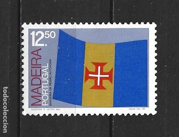 Sellos: MADEIRA YVERT NUM. 90 SERIE COMPLETA NUEVA SIN GOMA