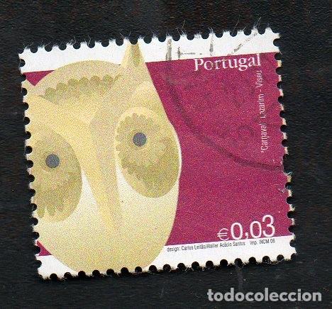 Francobolli: FILA PORTUGAL 2006 AF-3421 YVERT 3045 MASCARAS TRADICIONAIS PORTUGUESES CIRCULADO (O)