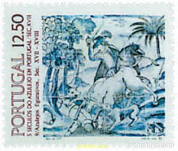 Sellos: 37179 MNH PORTUGAL 1983 5 SIGLOS DE AZULEJOS