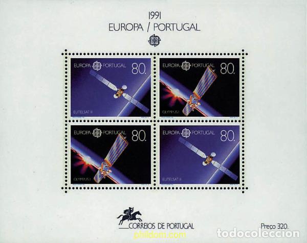 Sellos: 88374 MNH PORTUGAL 1991 EUROPA CEPT. TELECOMUNICACIONES
