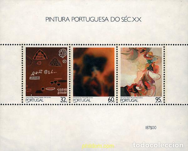 Sellos: 88370 MNH PORTUGAL 1990 PINTURAS PORTUGUESAS DEL SIGLO XX