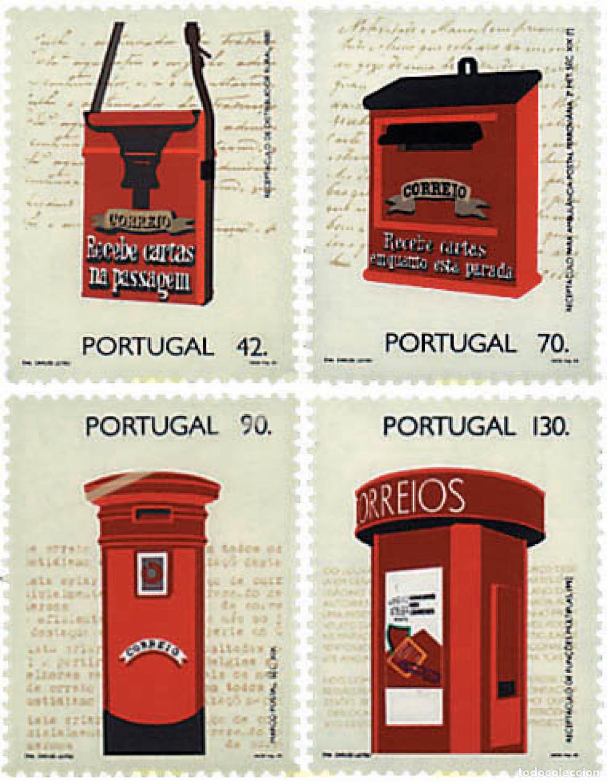 Sellos: 87628 MNH PORTUGAL 1993 BUZONES