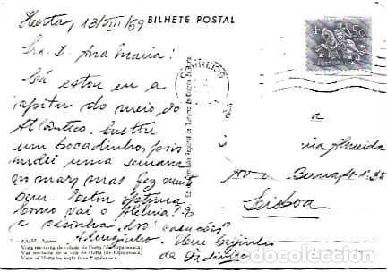 Sellos: Portugal y Marcofilia, Azores, Faial, Vista nocturna de la ciudad de Horta, Lisboa 1969 (7)