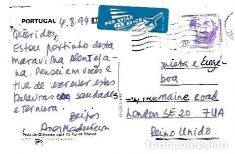 Sellos: Portugal & Marcofilia, Odeceixe, Aljezur, Playa vista desde Ponta Branca, Londres 1994 (7)