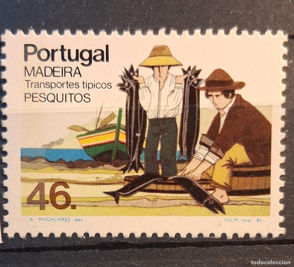 Sellos: PORTUGAL, MADEIRA, 1985, CAT.YT. 107.