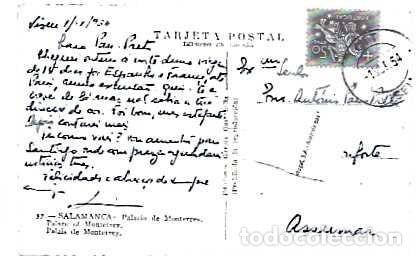 Sellos: Portugal & Salamanca, Palacio de Monterrey, Ed. Garcia Garrabella. Viseu a Assumar 1954 (57)