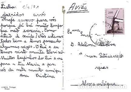 Sellos: Portugal & Marcofilia, Lisboa, Rossio, Louren&ccedil;o Marques Mo&ccedil;ambique 1971 (853)