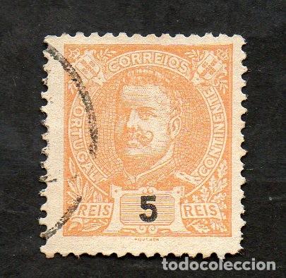 Sellos: FILA 1895-96 PORTUGAL AF-127 YVERT-125 D.CARLOS I CIRCULADO
