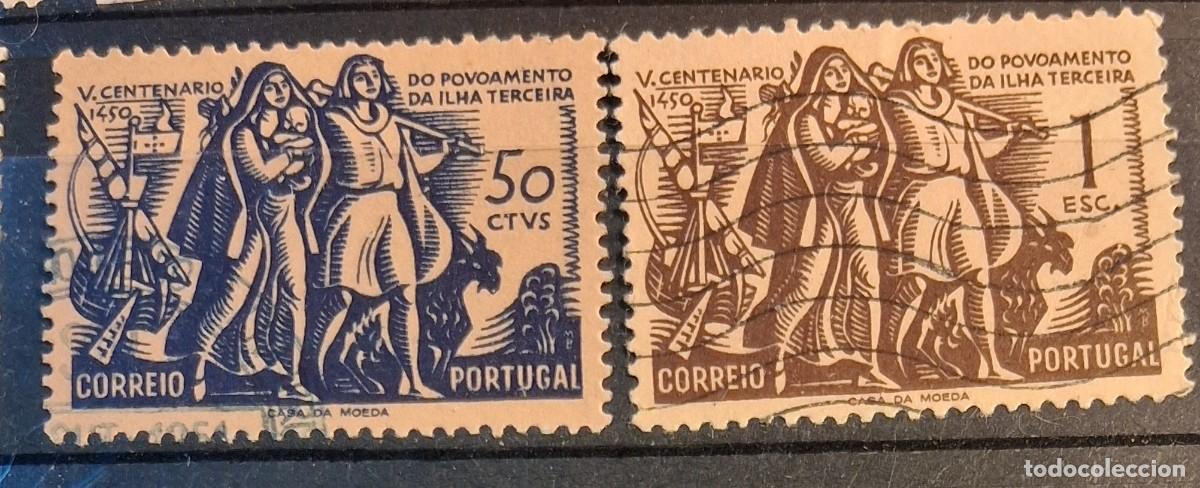 Sellos: PORTUGAL,1951, CAT.YT.748/749.