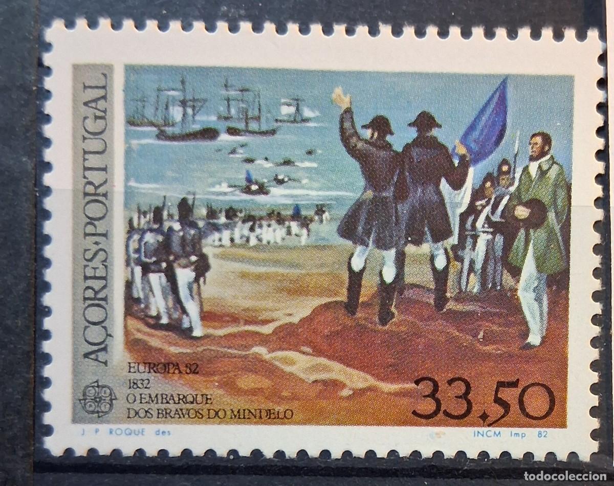 Sellos: PORTUGAL, AZORES, 1982, CAT.YT.342.