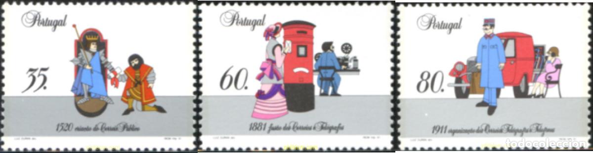 Sellos: 87773 MNH PORTUGAL 1991 HISTORIA DE LAS COMUNICACIONES EN PORTUGAL