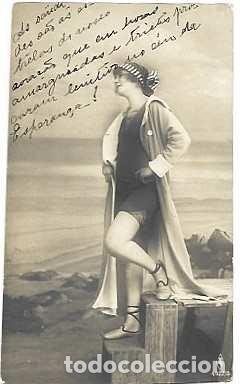 Sellos: Portugal y Mujer, Fantas&iacute;a, Por. PFB Serie 4922, Ilhavo a Figueira de Castelo R. Portugal 1924 (4922