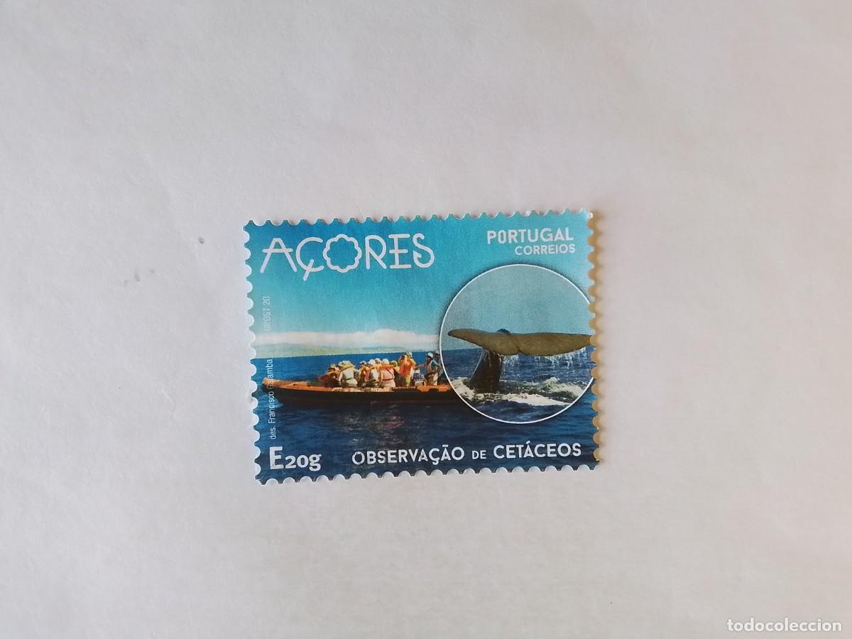 Sellos: A&Ntilde;O 2020 PORTUGAL AZORES SELLO USADO