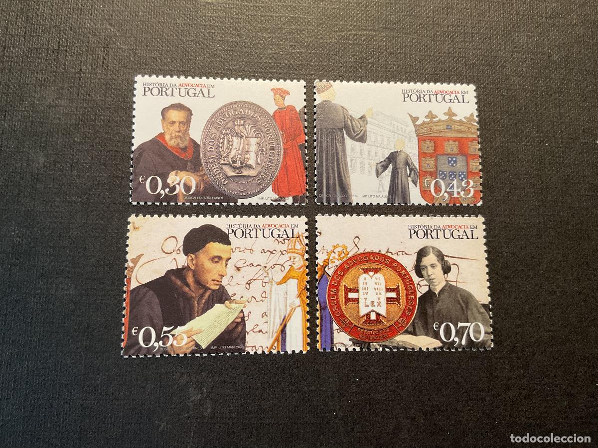 Sellos: PORTUGAL N&ordm; YVERT 2658/1*** A&Ntilde;O 2003. HISTORIA DE LA ABOGACIA EN PORTUGAL