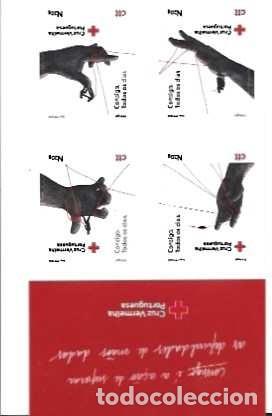 Sellos: Portugal ++ y folleto Cruz Roja Portuguesa, Contigo Todos los D&iacute;as 2026 (27231