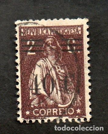 Sellos: FILA 1928-29 PORTUGAL AF-468 YVERT-472 CERES COM SOBRETAXA CIRCULADO