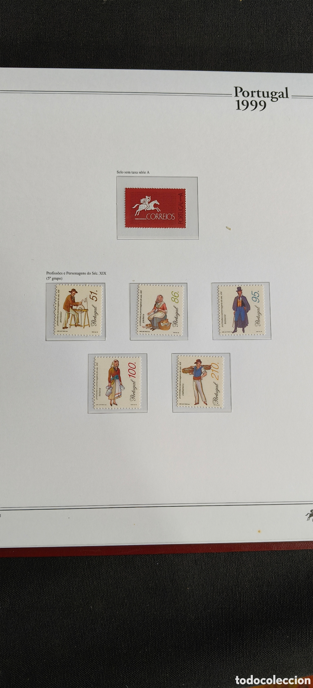 Sellos: &Aacute;lbum selos Portugal