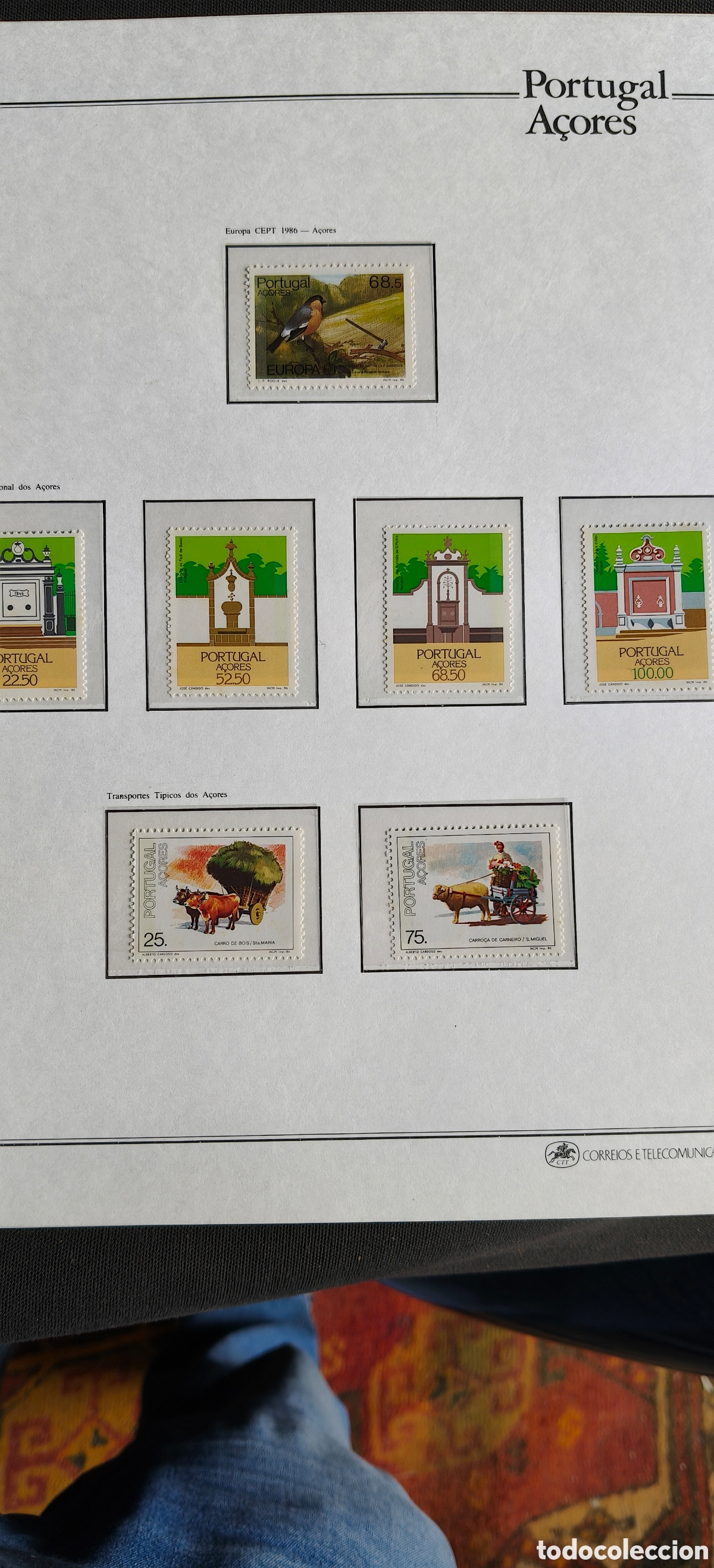 Sellos: &Aacute;lbum selos Portugal 1996 - 1997 Y 1998 completo