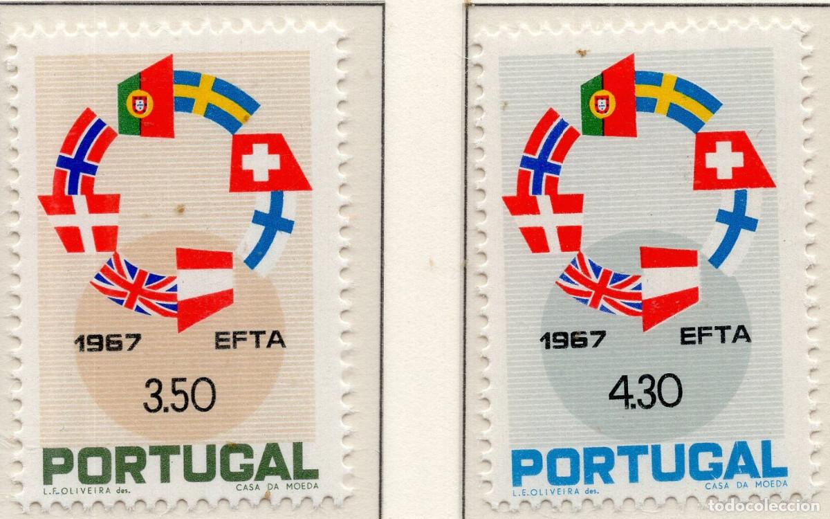 Sellos: PORTUGAL 1967 STAMP MICHEL PT 1044-1045