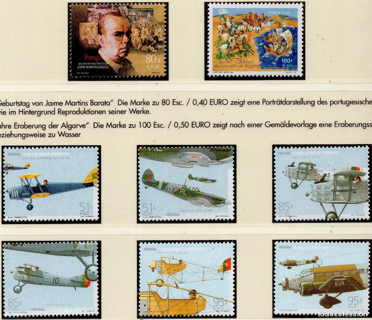 Sellos: PORTUGAL 1999 STAMP MICHEL PT 2347-2352+2379+2371