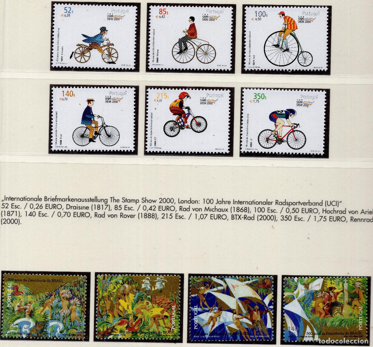 Sellos: PORTUGAL 2000 STAMP MICHEL PT 2432-2437+2426-2429