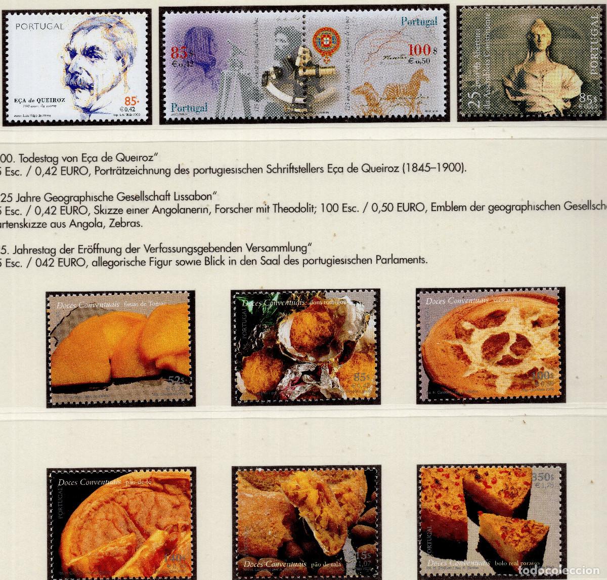 Sellos: PORTUGAL 2000 STAMP MICHEL PT 2438-2443+2454+2447+2467-2468