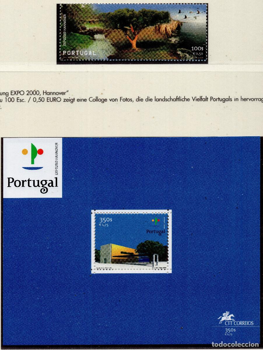 Sellos: PORTUGAL 2000 STAMP MICHEL PT BL162+2445