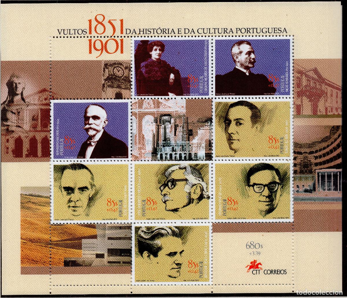 Sellos: PORTUGAL 2001 STAMP MICHEL PT 2469-2476