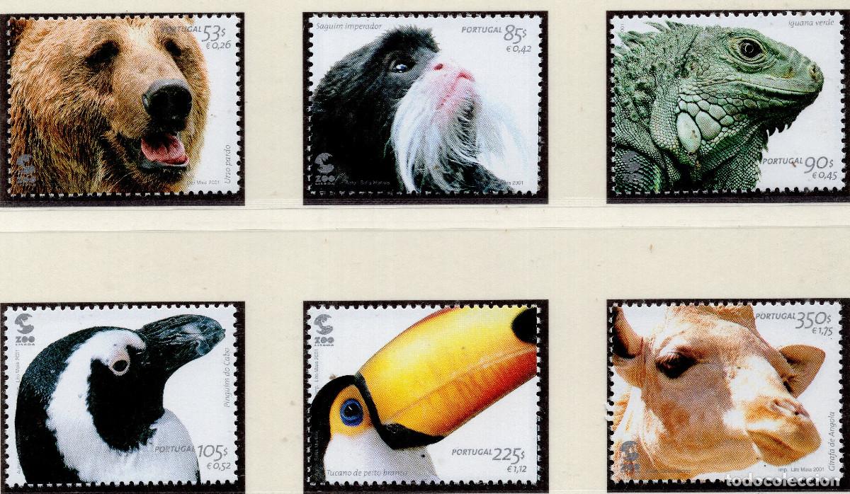 Sellos: PORTUGAL 2001 STAMP MICHEL PT 2520-2525
