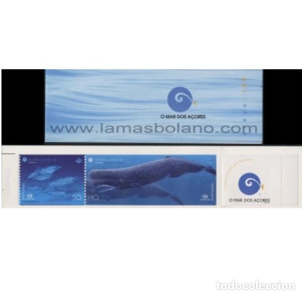 Sellos: Azores 1998, SW-447/48 &rdquo;Expo'98: Protecci&oacute;n de los Oceanos - Carnet&rdquo;./ Nuevo, sin charnela. MNH.