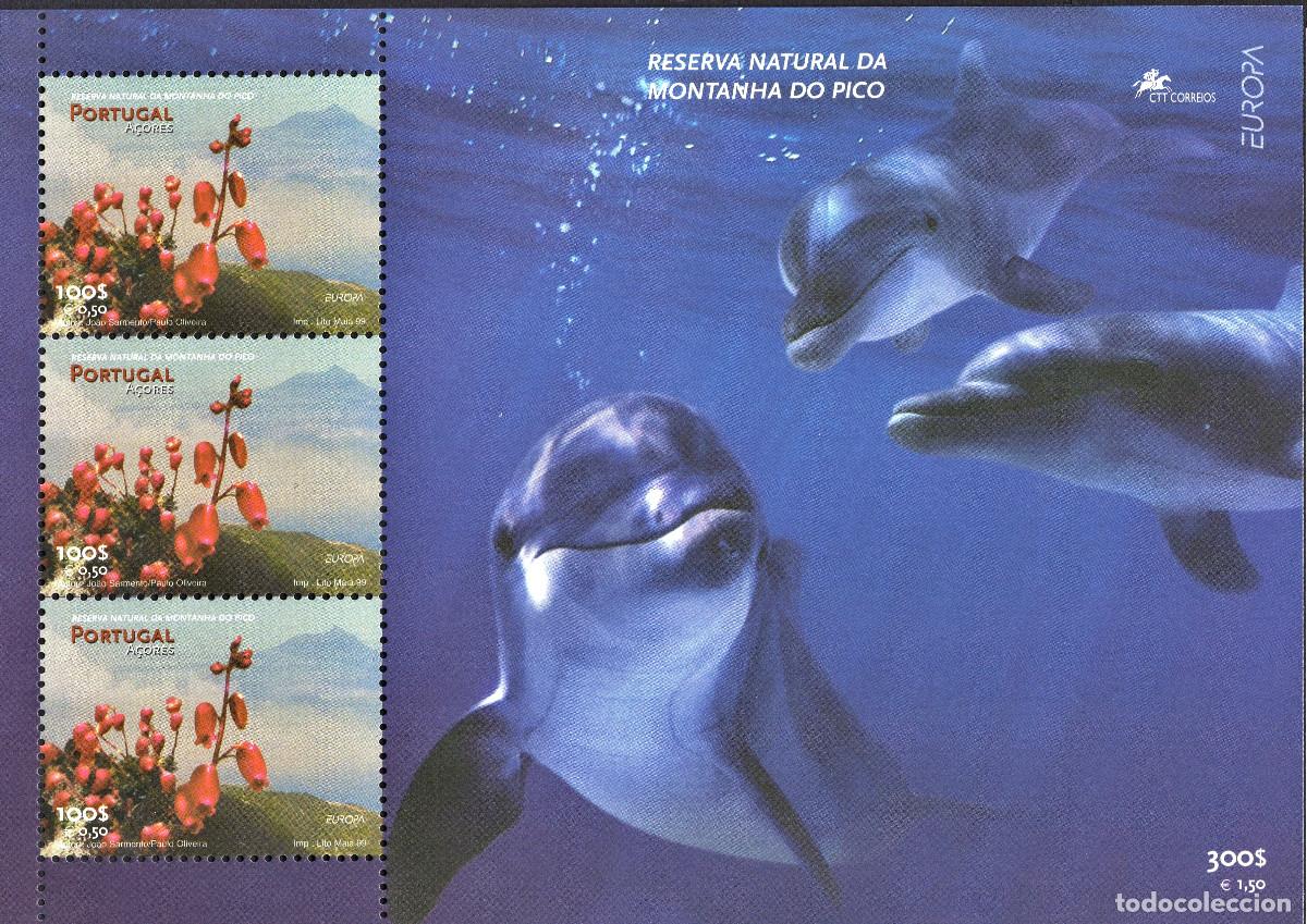 Sellos: Azores 1999, SW-449HB &rdquo;Europa - Parques Nacionales&rdquo;./ Nuevo, sin charnela. MNH.