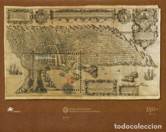 Sellos: Azores 2001, SW-461HB &rdquo;UNESCO: Angra do heroismo&rdquo;./ Nuevo, sin charnela. MNH.