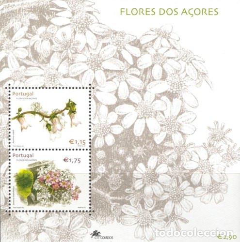 Sellos: Azores 2002, SW-463/68HB &rdquo;Plantas end&eacute;micas&rdquo;./ Nuevo, sin charnela. MNH.