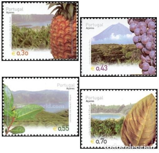 Sellos: Azores 2003, SW-474/77 &rdquo;Patrimonio Natural de las Azores. &rdquo;./ Nuevo, sin charnela. MNH.