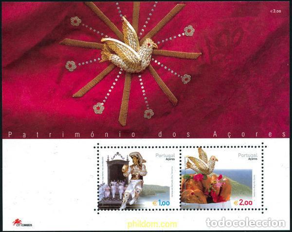 Sellos: Azores 2003, SW-478/79HB &rdquo;Patrimonio de las Azores. &rdquo;./ Nuevo, sin charnela. MNH.