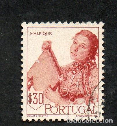 Sellos: FILA 1947 PORTUGAL AF-678 YVERT-689 COSTUMES PORTUGUESES 2&ordf;.EMISS&Atilde;O CIRCULADO