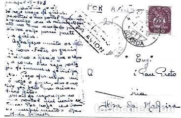 Sellos: Portugal y Guarda, Misericordia, De. Foto Herminios, Isla de Madeira, Tabria 1958 (6335)