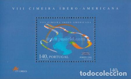 Sellos: Portugal 1998, SW-2308HB &rdquo;Conferencia iberoamericana-Oporto&rdquo;./ Nuevo, sin charnela. MNH.
