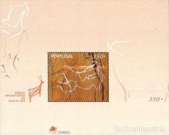 Sellos: Portugal 1998, SW-2309HB &rdquo;Arqueolog&iacute;a del Valle del C&otilde;a&rdquo;./ Nuevo, sin charnela. MNH.