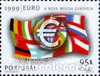 Sellos: Portugal 1999, SW2320 &rdquo;El Euro: Moneda &Uacute;nica&rdquo;./ Nuevos, sin charnela. MNH.