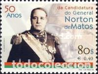 Sellos: Portugal 1999, SW2326 &rdquo;General Norton de Matos&rdquo;./ Nuevo, sin charnela. MNH.