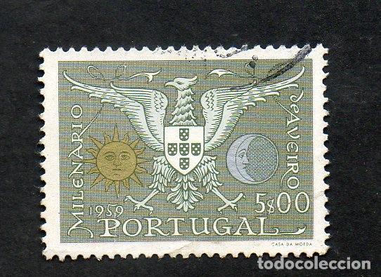 Sellos: FILA 1959 PORTUGAL AF-848 YVERT-858 BI-CENTEN&Aacute;RIO AVEIRO CIRCULADO