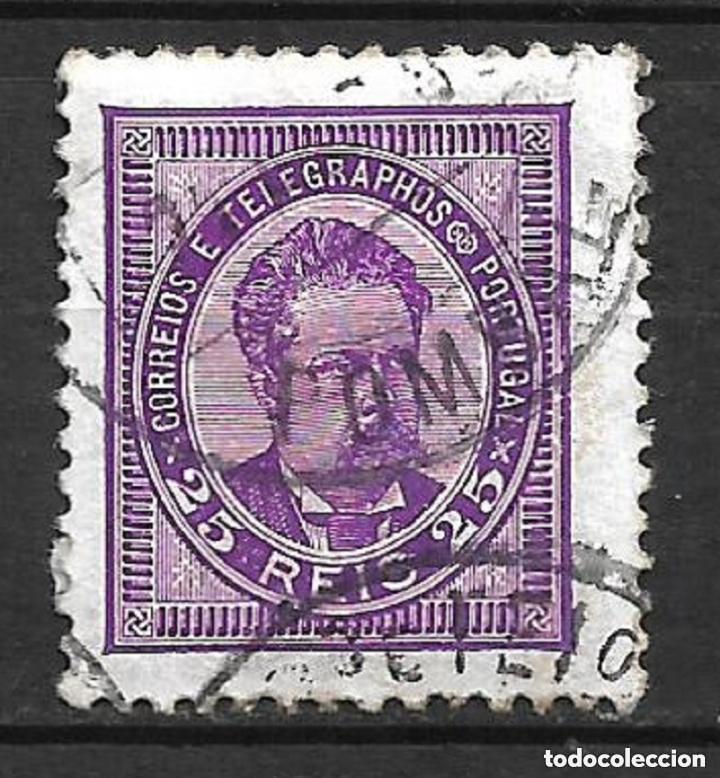 Sellos: portugal 1887 scott 65 usado 3&euro; - 2/15