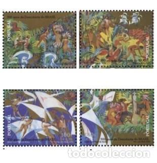 Sellos: Portugal 2000, SW2421/24 &rdquo;V Cent. del descubrimiento de Brasil&rdquo;./ Nuevo, sin charnela. MNH.
