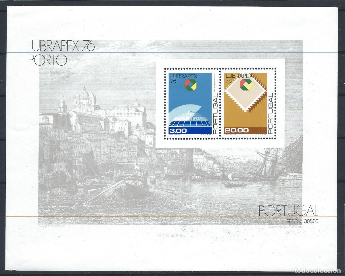 Sellos: Portugal Bloc N&deg;19** (MNH) 1976 - Exposition philat&eacute;lique &rdquo;Lubrapex'76&rdquo;