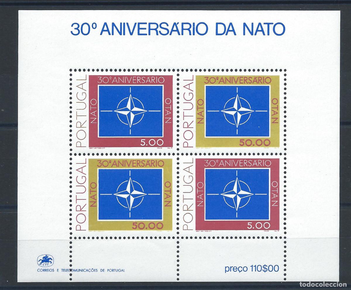 Sellos: Portugal Bloc N&deg;26** (MNH) 1979 - L'O.T.A.N.