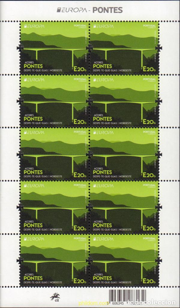 Sellos: 595487 MNH AZORES 2018 EUROPA CEPT 2018 - PUENTES